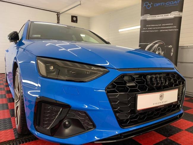 zabezpieczenie Audi A4 powłoką Opti-Gloss Coat