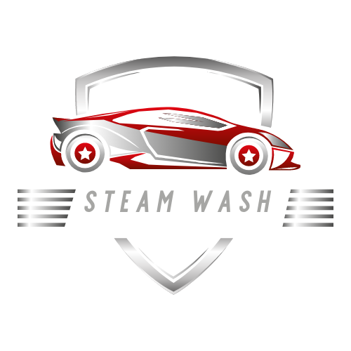 logotyp steam wash